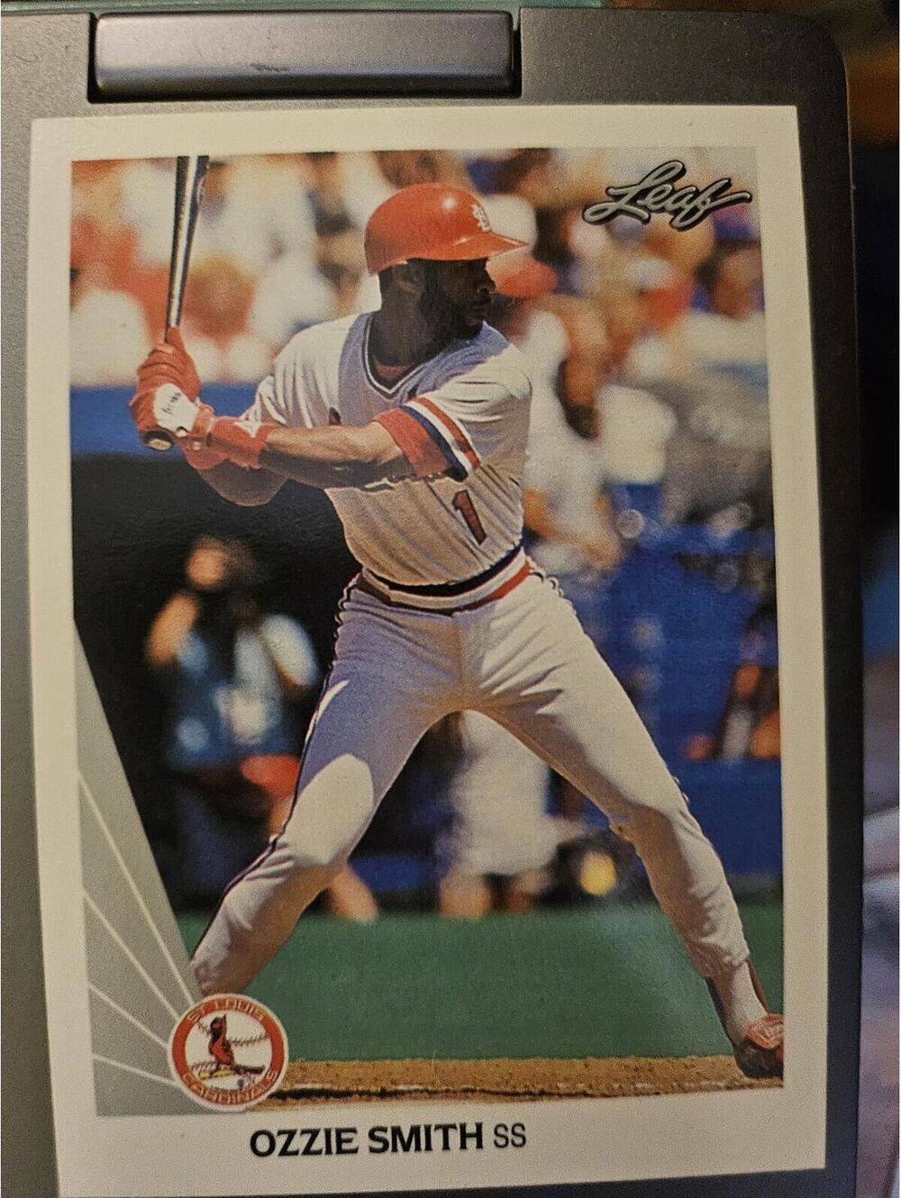 1990 Leaf #142 Ozzie Smith St. Louis Cardinals